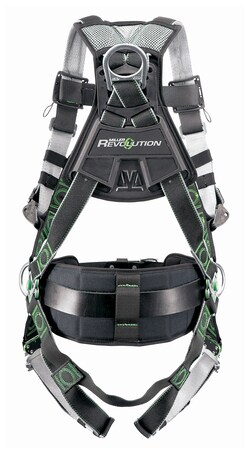 Honeywell Miller Revolution Tower Climbing Harnesses DualTech Webbing and Suspension Loops; Quick-Connect Buckle Legs, suspension loops | Buy Online | Honeywell&trade; | Fisher Scientific