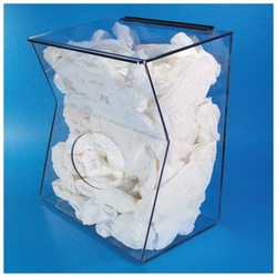 S-Curve Storage Bin Dispensers with Lid Clear | Buy Online | S-Curve&trade; | Fisher Scientific
