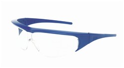 Honeywell Uvex Millennia Protective Safety Glasses Blue frame; Clear lens:Personal