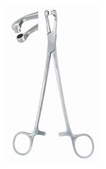 SCHUBERT Style Uterine Biopsy Forceps 11 ANG - Gynecological Surgical Instrument