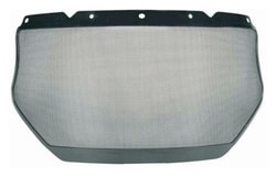 MSA V-Gard Replacement Steel Mesh Visors Nitrometer; Epoxy-coated 20 x