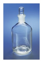 Corning™ PYREX™ Reagent Bottles with Hollow standard taper Stoppers