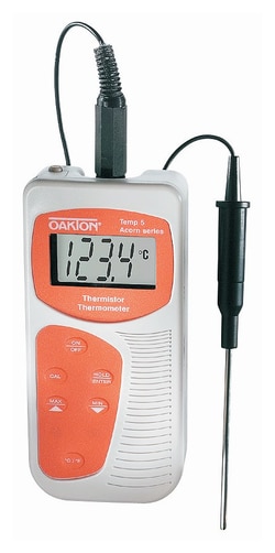 Oakton Acorn Temp 4 and Temp 5 Thermistor Meters -40&deg;C to +125&deg;C | Buy Online | Oakton&trade; | Fisher Scientific
