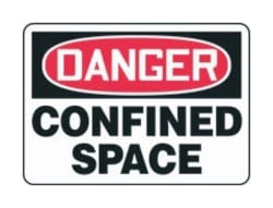 Accuform Signs&nbsp;Danger: Confined Space