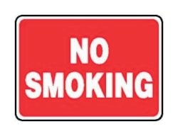 Accuform Signs No Smoking