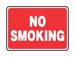Accuform Signs No Smoking 10 x 14 in. | Buy Online | Accuform Signs | Fisher Scientific