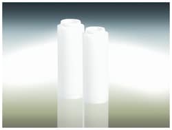 Qorpak™ Natural HDPE Wide Mouth Cylinder Bottles — Without Caps