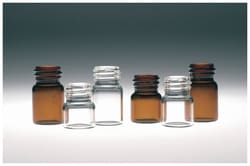 Qorpak™ Amber and Clear Borosilicate Compound Vials: Without Cap