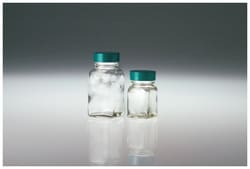 Qorpak™ Clear Square Tablet Bottles without Cap