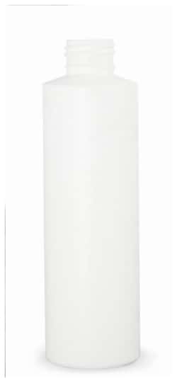 Qorpak™ White HDPE Cyclinder Bottles, Without Caps