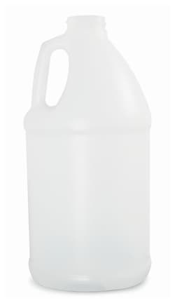 Qorpak™ Natural HDPE Handled Round Jugs