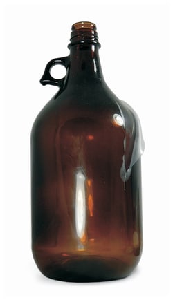 Qorpak Safety Coated Amber Jugs Without Caps 2500 mL | Buy Online | Qorpak&trade; | Fisher Scientific