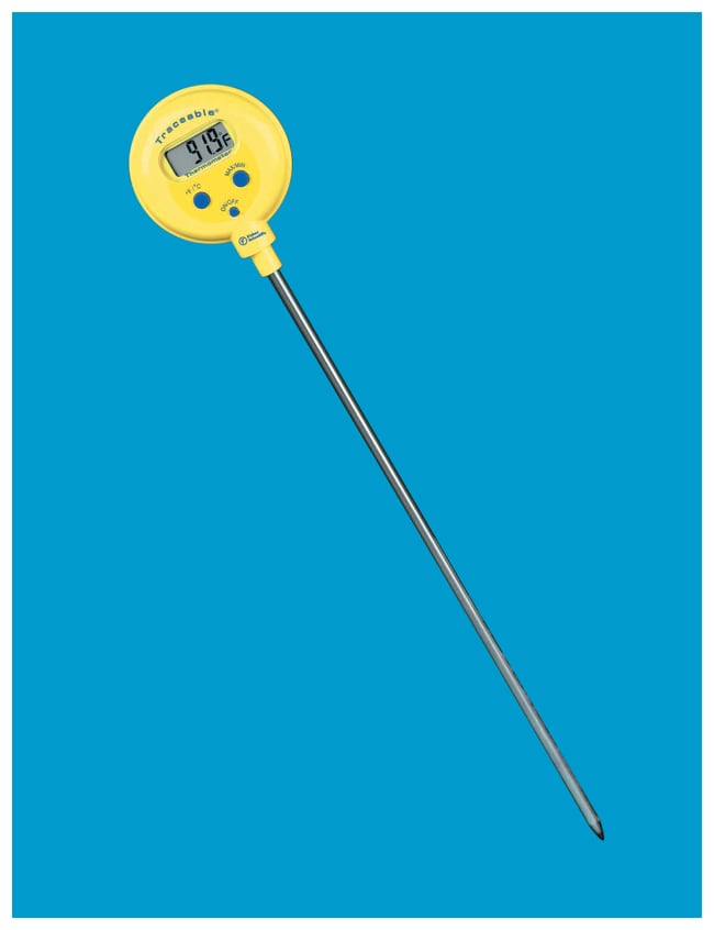Fisherbrand Traceable Digital Thermometers with StainlessSteel Stem