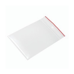 Minigrip Red Line Plain Reclosable Zipper Bags Dimension: 3 x 4 in. (7.62
