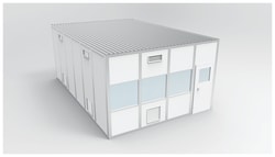 PortaFab CleanLine S3000 Modular Wall System Cleanroom - ISO 7:Laboratory