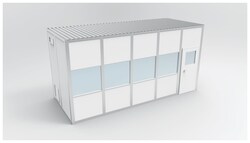 PortaFab CleanLine S3000 Modular Wall System Cleanroom - ISO 8 2.4 x 6.1