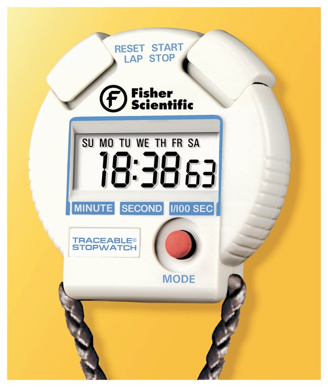 Fisherbrand Traceable 24Hour StopwatchesThermometers, pH Meters