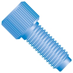Idex&nbsp;Flat-Bottom Fittings: ETFE Ferrules
