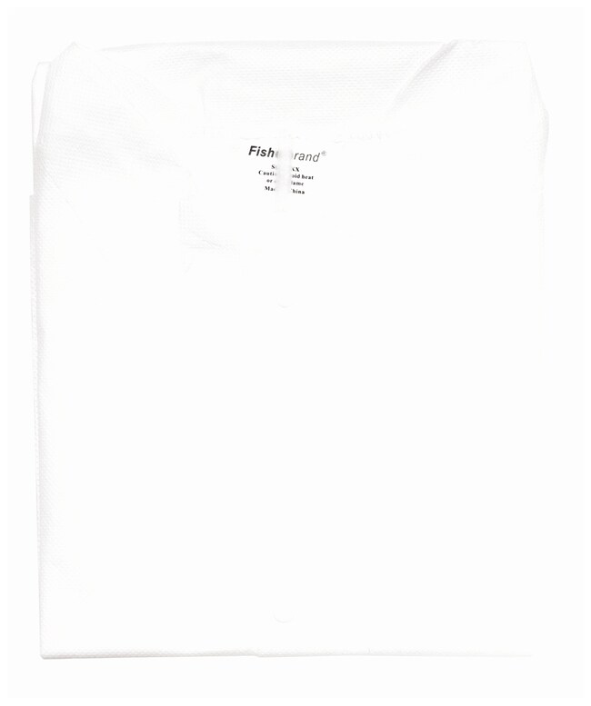 Fisherbrand Basic Protection SMS Disposable Lab Coats White White