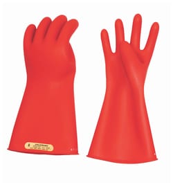 Honeywell Salisbury™ Class 00 Low-Voltage Red Lineman's Gloves - 11 in.