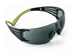 3M SecureFit 400 Series Safety Glasses Gray anti-fog coated polycarbonate