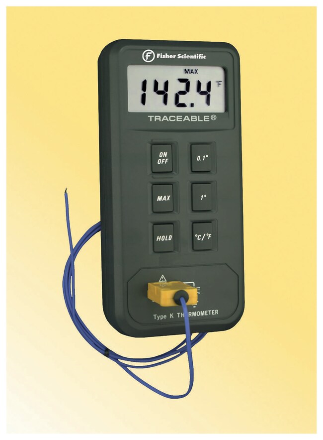 Fisherbrand™ THERMOMETRE K 50/1300°C SORTIE MV With recorder output