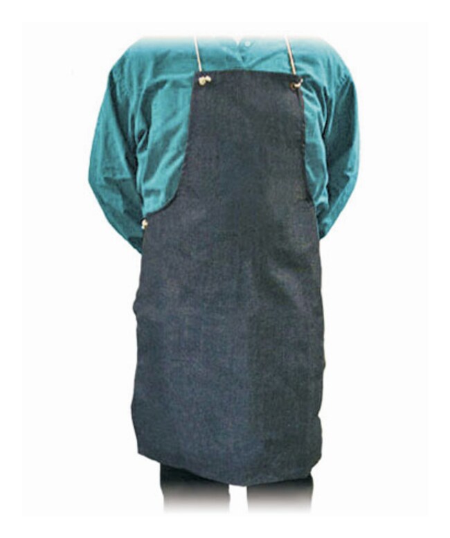 PIP Blue Denim Bib Aprons Without Pockets Fisher Scientific