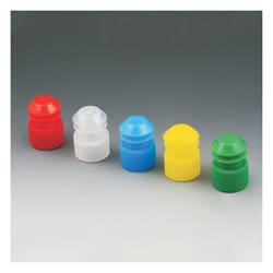 Globe Scientific Flanged Plug Caps For 16mm Tubes