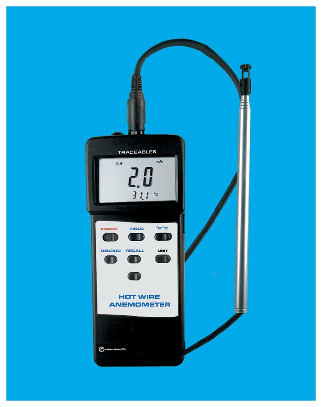 Fisherbrand Traceable Hot Wire Anemometer/Thermometers Hot Wire