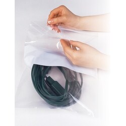Elkay Plastics Company Bag Reclosable Clear with Zip Closure and White Block 2 mil 9 X 12 1,000 per Case