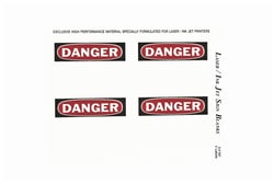 Brady™ Laser and Ink Jet Sign Blanks: Danger