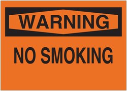 Brady&trade;&nbsp;No Smoking Signs
