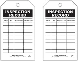 Brady&trade;&nbsp;Accident Prevention Tags with Same Fronts and Backs