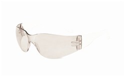 Honeywell North XV100 Series Safety Glasses Clear frosted frame; I/O silver