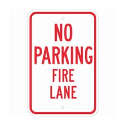 Brady&trade;&nbsp;Traffic Control Signs: NO PARKING FIRE LANE