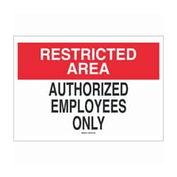 Brady&trade;&nbsp;Admittance Signs