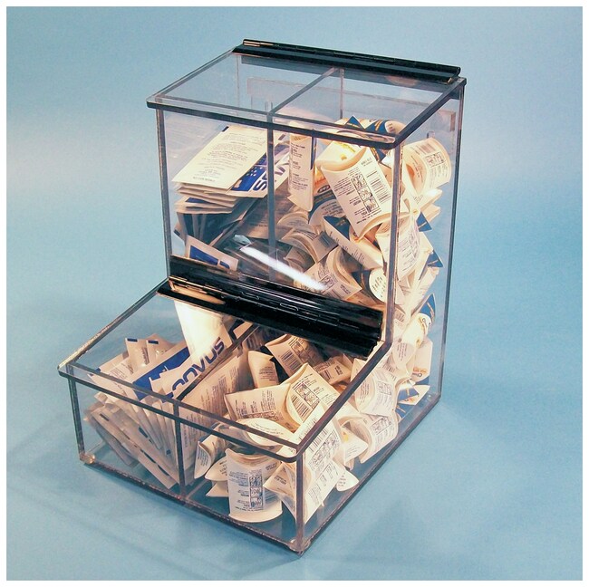 SCurveTwoChamber Finger Cot DispenserPersonal Protective Equipment