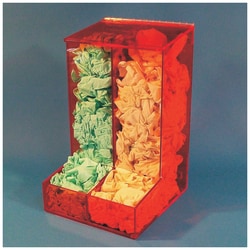 S-Curve&trade;&nbsp;2 Compartment Dispensers with Open Tray for Access