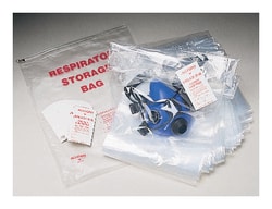 Allegro Large Disposable Respirator Bags 21L x 11W x 8 in. D:Personal Protective