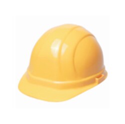 ERB Omega II Suspension Hard Hats with Mega Ratchets Color: yellow; With