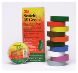3M™ Scotch™ Vinyl Electrical Color-Coding Tape 35