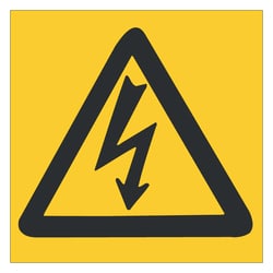 Brady&trade;&nbsp;Electrical Hazard Sign: ELECTRICAL (w/Picto)