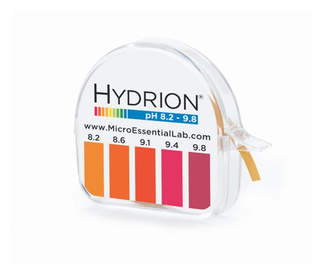 Micro Essential Lab Hydrion S/R Dispenser, 8.2 to 9.8 pH Hydrion S/R