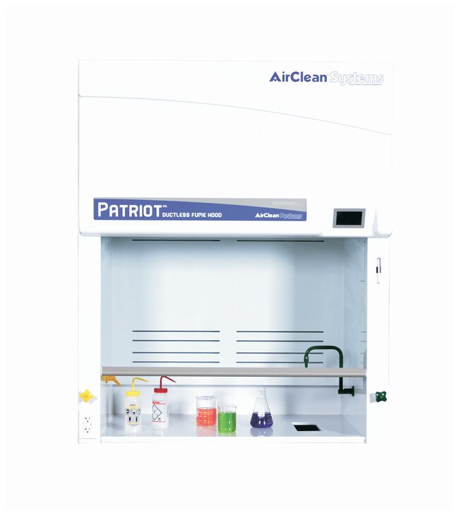 AirClean Systems Patriot Ductless Fume Hoods, Sliding SashFume Hoods