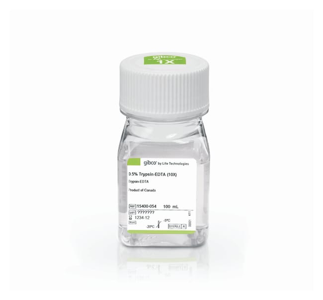 Gibco™ TrypsinEDTA (0.5), No Phenol Red 100mL Contaminant Detection