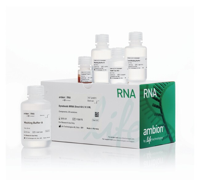 Invitrogen DYNAL Dynabeads mRNA DIRECT; Purification Kit 10mL:Life ...
