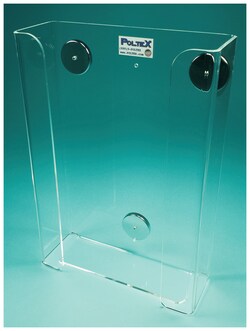 Poltex EZ Horizontal Glove Box Holder Triple, Magnet, Quantity: Each of