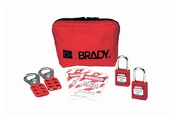 Brady Padlock Kit with Keyed-Alike Safety Padlocks Red | Buy Online | Brady&trade; | Fisher Scientific