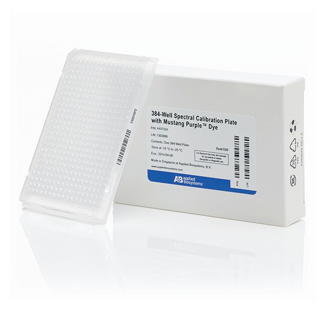 Applied Biosystems MUSTANG PURPLE Dye Spectral Calibration Plate For Multiplex Fisher Scientific