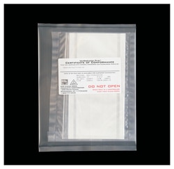 KNF FLEXPAK Cleanroom Breather Bags and Tubes Polypropylene; 5L x 8 in.